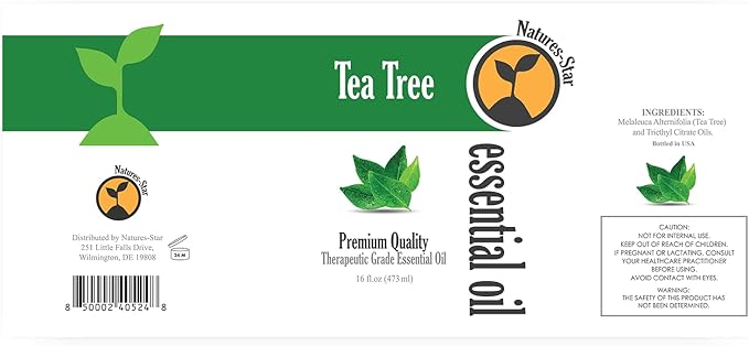 2 Pack 16oz Bulk Size Tea Tree Essential Oil - Image 2
