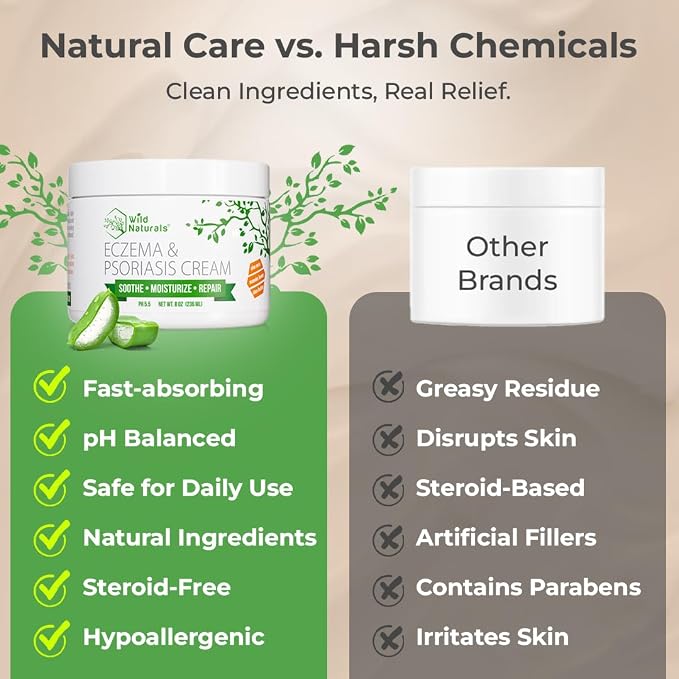 Wild Naturals Eczema & Psoriasis Cream - Image 7