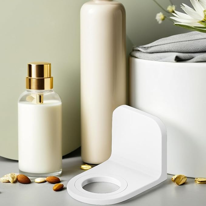 Self Adhesive Shower Gel Bottle Rack Hook Wall Mounted Shampoo and Conditioner - Image 4