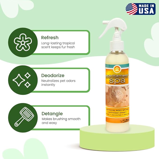 Best Shot Scentament Spa Botanical Body Splash, Pet Spray - Image 2