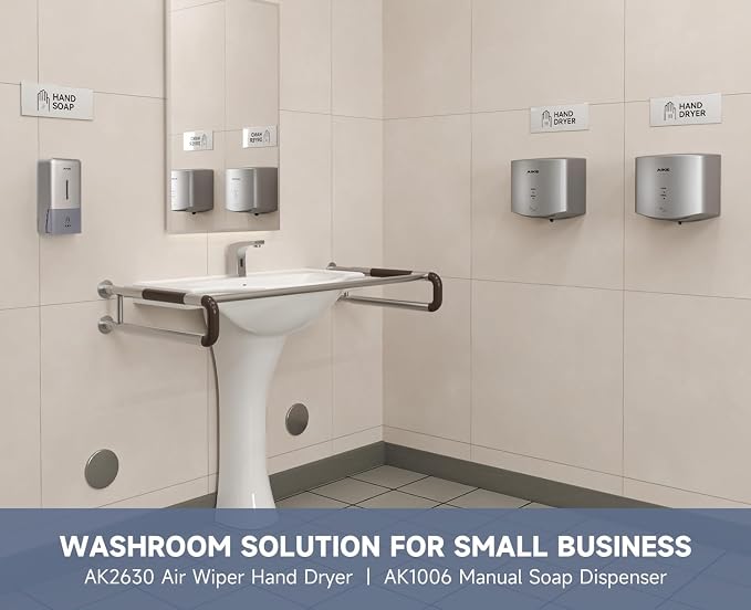AIKE Wall Mount Liquid Soap Dispenser - Image 4