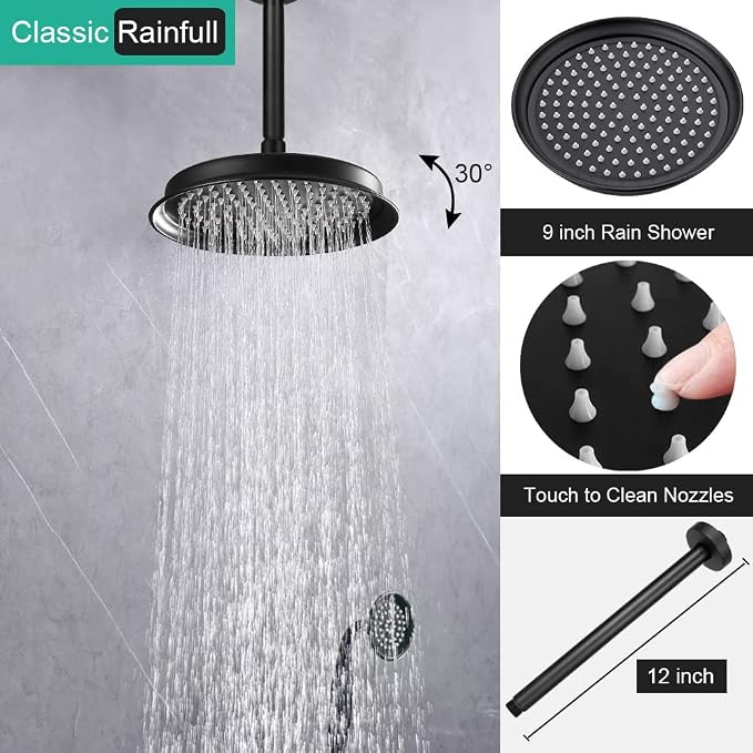 Dual Antique Shower Head System - Image 3