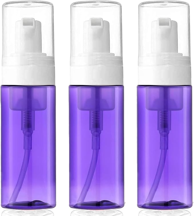 3-Pack Travel-Sized Foaming Pump Bottles by VIGORPATH