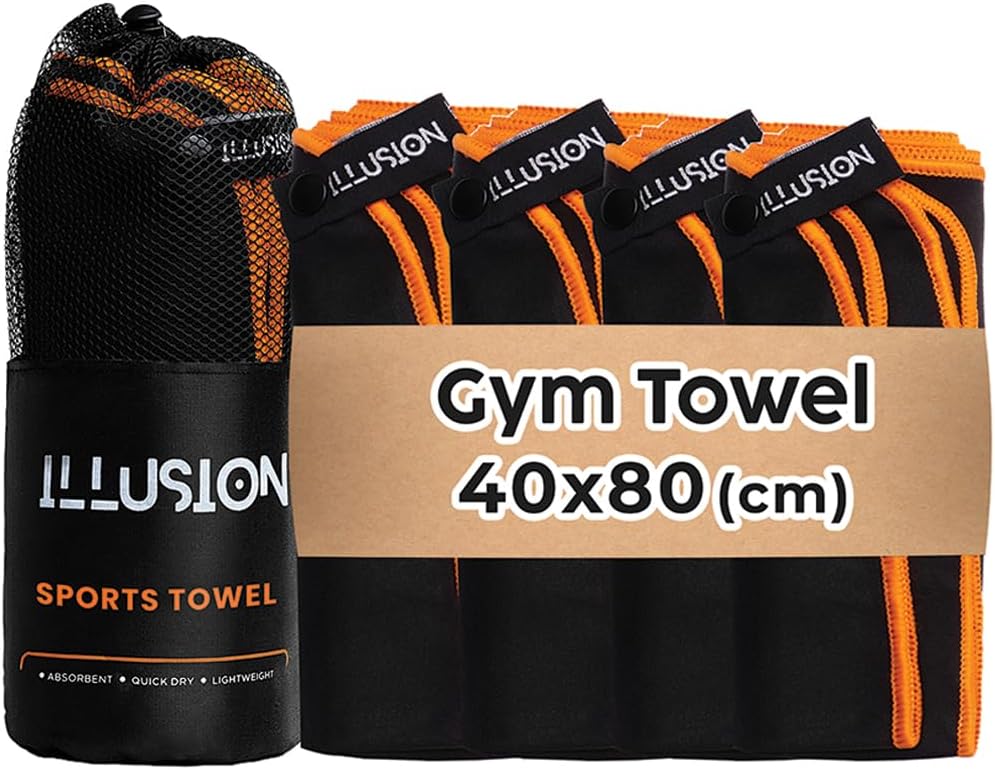 illusion Small Microfiber Gym Towels by Unknown