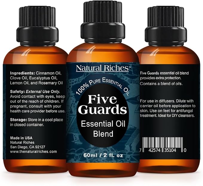 Natural Riches Five Guards Essential Oil Blend Health Shield - Image 6