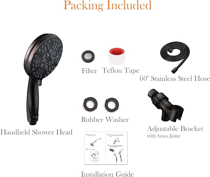 ORB High Pressure Shower Head - Image 6