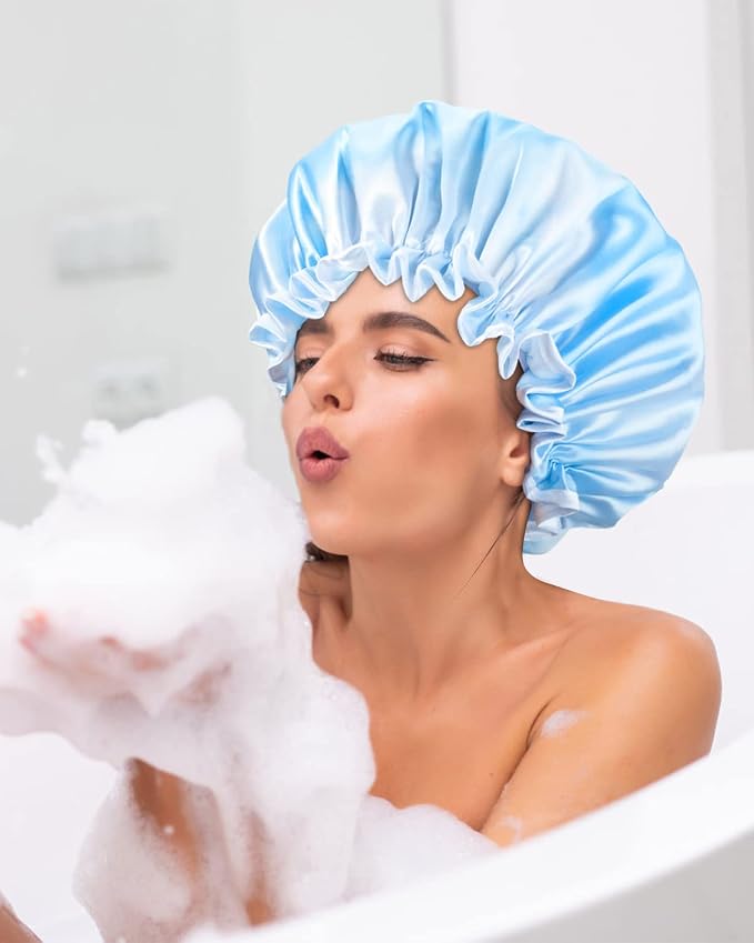 Aquior Shower Caps, Reusable Shower Cap - Image 9