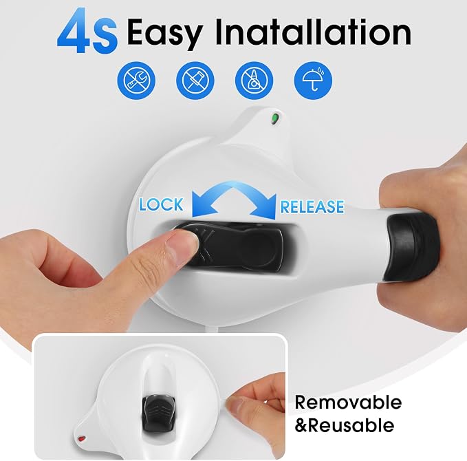 Suction Grab Bar with Safety Indicator - Image 5