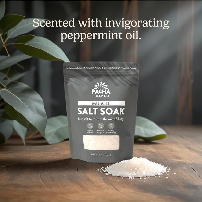 Pacha Soap Co. Muscle Salt Bath Soak - Image 3