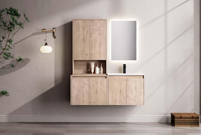 MORVANO 48" Bathroom Vanities Cabinet by MORVANO