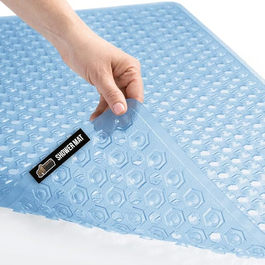 GORILLA GRIP Patented Bath Tub Shower Mat, Machine Washable Bathtub Floor Liner by GorillaGrip