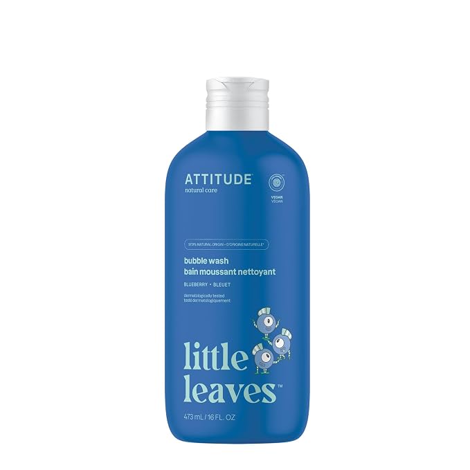 Attitude Bubble Wash for Kids, Hair Shampoo and Body Soap, EWG Verified by ATTITUDE