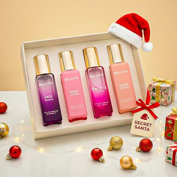 BellaVita Luxury Women's Perfume Gift Set | Notes of Floral, Spicey Red Fruit - Image 2