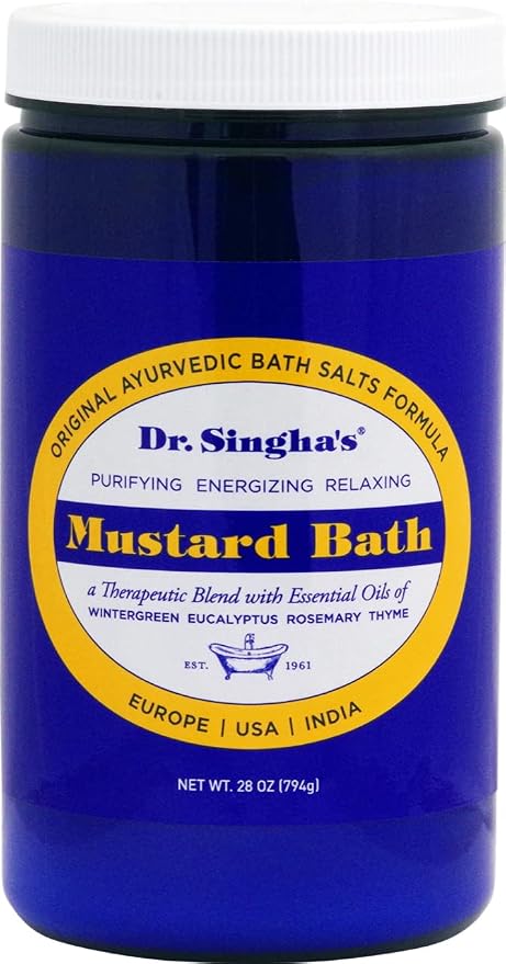 Dr. Singha’s Mustard Bath – Therapeutic Bath Salts by DrSinghas