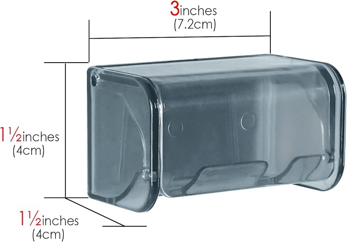 2 PCS Toothbrush Holder Wall Mounted - Image 3