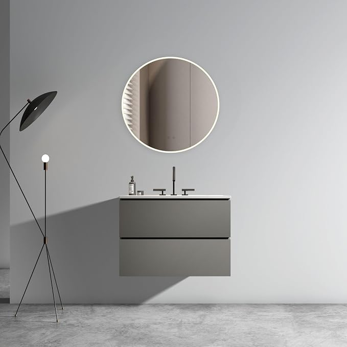 Wall Mounted Floating Bathroom Vanity - Image 5