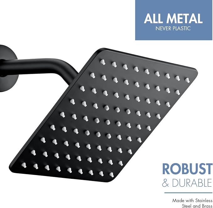 Rainfall Shower Head, MEDIOMI Rain Shower Head Set - Image 3