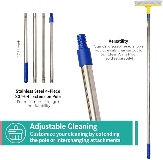 CHOMP! Grout Cleaner Bundle, Includes Long Handle Stand Up Brush, Refreshes - Image 7