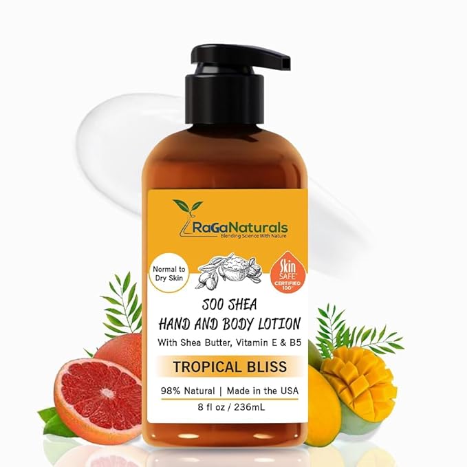 RaGaNaturals Natural Mango Shea Butter Lotion by RaGaNaturals