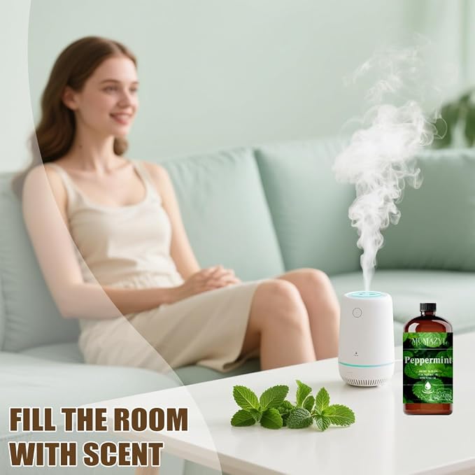 Peppermint Essential Oil, Peppermint Oil 16 Fl Oz 480ML - Image 3