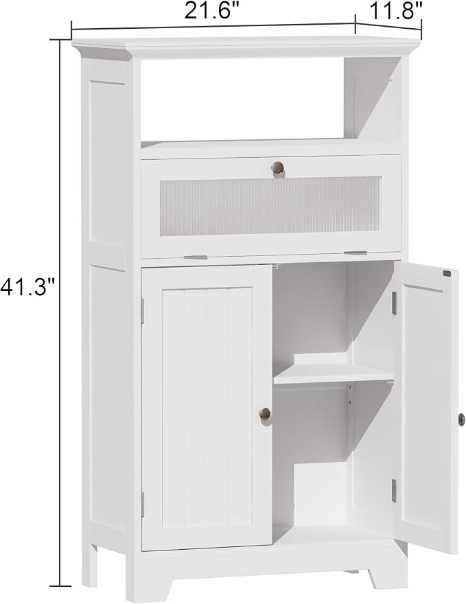 ChooChoo Bathroom Floor Storage Cabinet - Image 2