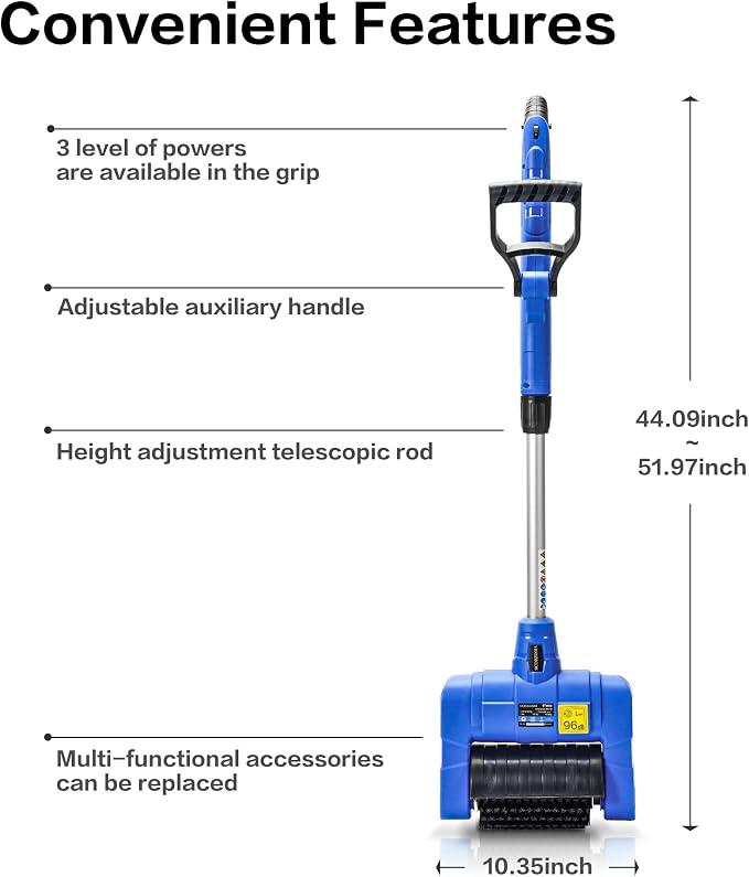 Electric Grout Cleaner Machine | Lightweight Machine Safely Cleans Grout - Image 6
