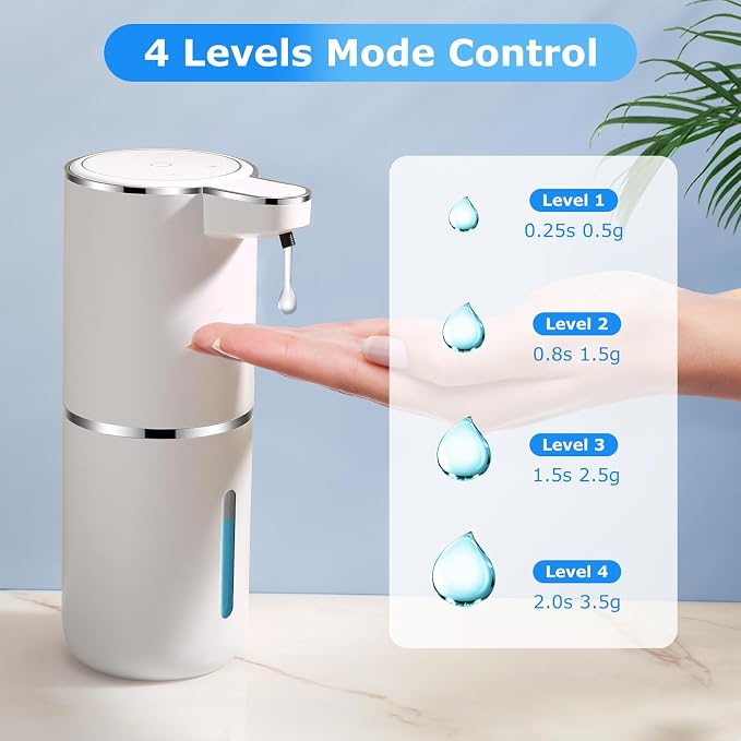 2 Pack Automatic Soap Dispenser, Automatic Liquid Soap Dispenser Touchless - Image 7