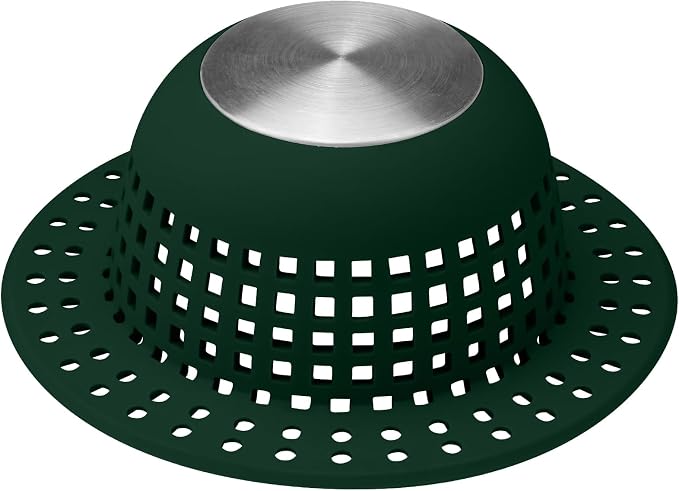 Shower Drain Hair Catcher Bathtub Drain Cover Shower Protector by SayGoodbyetoHairClogging