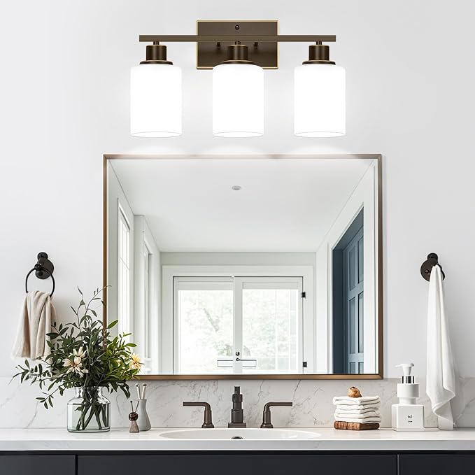 3-Light Bathroom Light Fixtures, Vanity Light - Image 5
