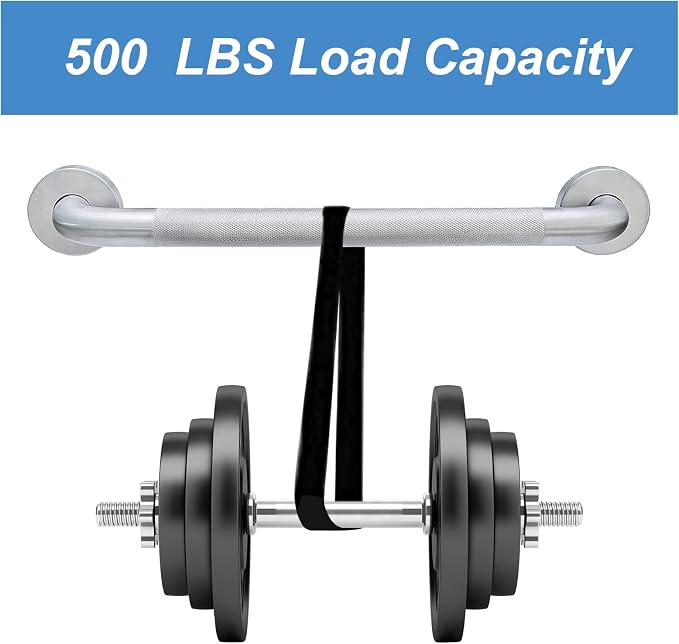 Handicap Grab Bars, 2 Pack 18 Inch Shower Grab Bar - Image 3