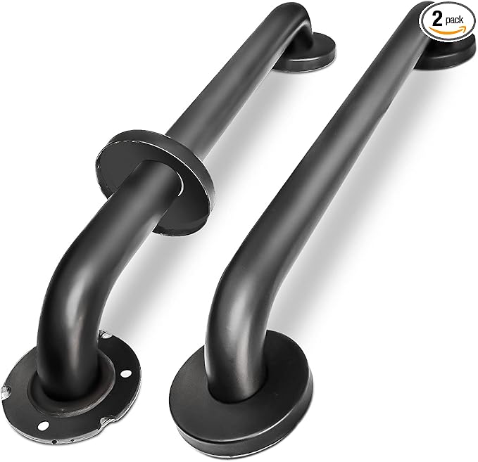 Handicap Grab Bars, 2 Pack 18 Inch Shower Grab Bar by TOWELWARMERS