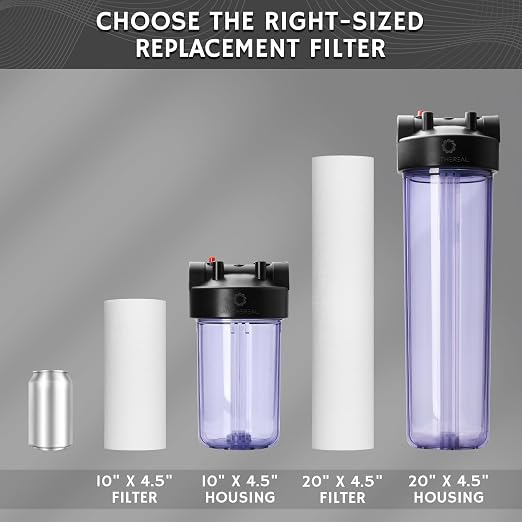 Airthereal Whole House Water Filter Housing, Pre-Filtration System - Image 8