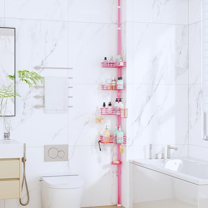 SWTYMIKI Shower Caddy Tension Pole - Image 6