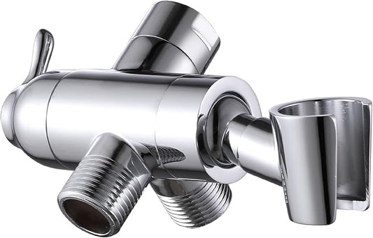 Shower Arm Diverter with Handshower Mount, G1/2 Brass Shower Diverter Valve by YDmeet