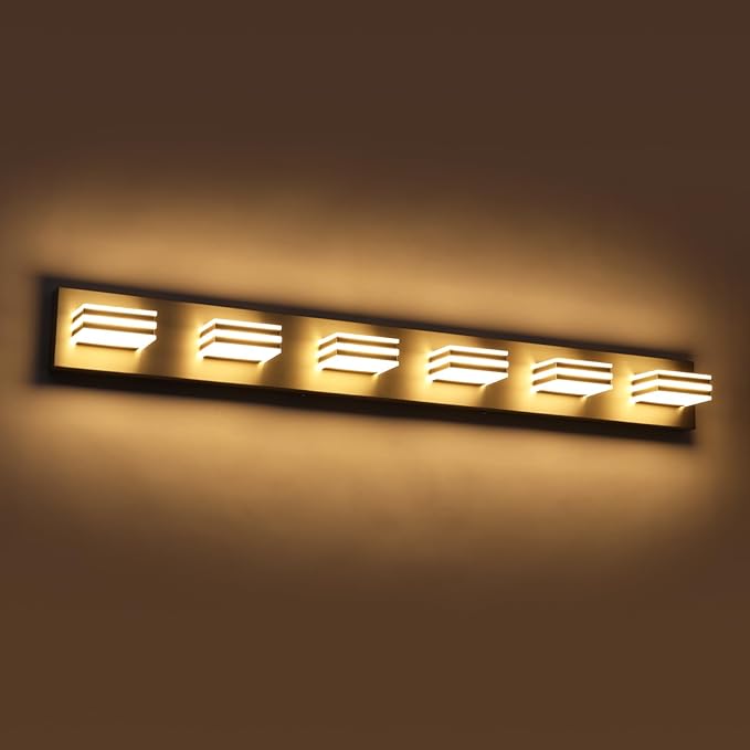 LED Wall Brushed Nickel Vanity Lights - Image 7