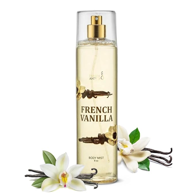 Body Spray For Women, French Vanilla spray Fragrance Body Mist, Unisex rich by FreidaandJoe