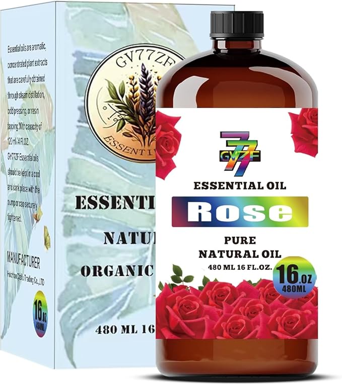 Rose Essential Oil – Rose Oils for diffusers, humidifiers, Home Baths, Cleaning by GV77ZFESSENTIALOILBUYNOW