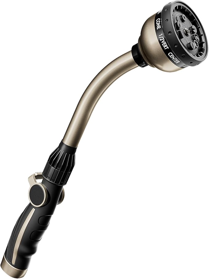 RESTMO Watering Wand Heavy Duty, Metal Garden Hose Wand by Restmo