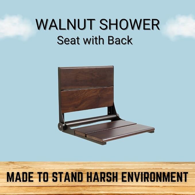 Folding Shower Seat Wall Mounted - Image 5