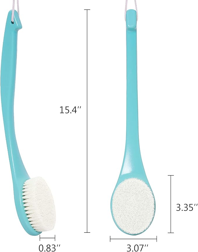 VANZAVANZU Exfoliating Shower Brush Back Scrubbers - Image 5