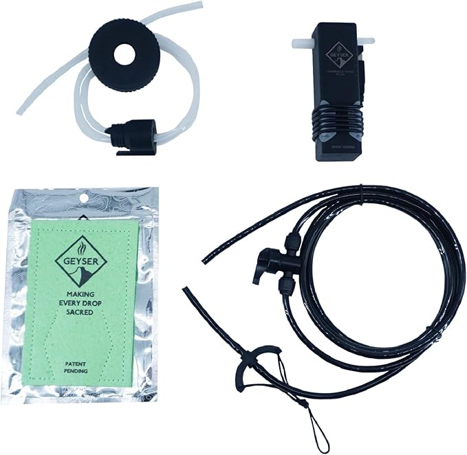 Geyser System Portable Camping Shower & Cleaning Kit by Geyser