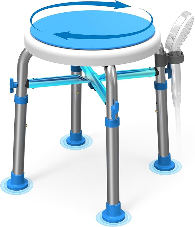 FSA/HSA Eligible Swivel Shower Stool by Loyoda