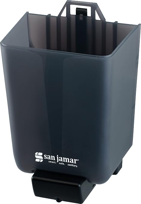 San Jamar Classic Plastic Manual Soap Dispenser, Hand Sanitizer Dispenser - Image 3