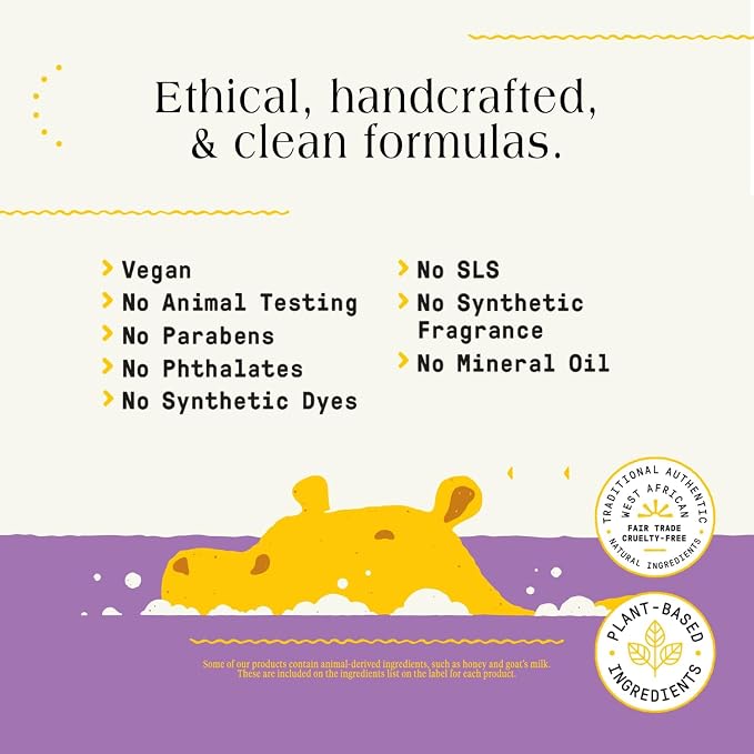 Alaffia Babies & Kids Bubble Bath, Lemon Lavender, Pump Included – Gentle - Image 4