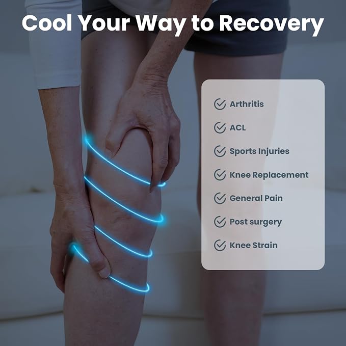 Knee Ice Pack Wrap - Image 7