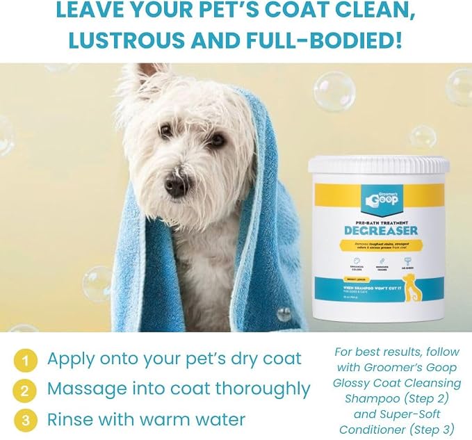 Groomer’s Goop Pre-Bath Pet Degreaser - Image 7