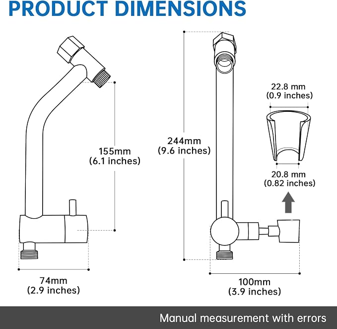 G-Promise Metal Shower Diverter - Image 6
