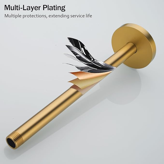 RANDOM Champagne Bronze Shower Arm - Image 5
