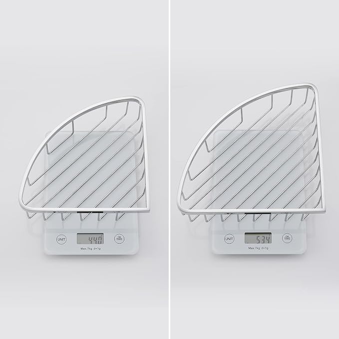 Corner Shower Caddy Organizer, SUS304 Stainless Steel Heavy Duty Rust-Proof - Image 6