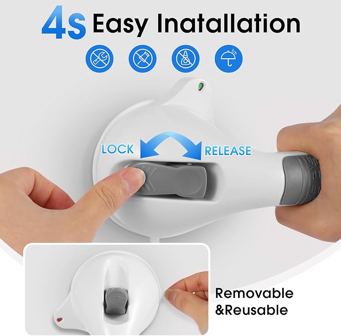 Suction Grab Bar with Safety Indicator - Image 5